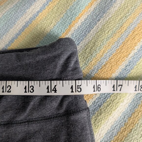 Gap Body Y2K Gray Cropped Yoga Pants Medium - Picture 5 of 10